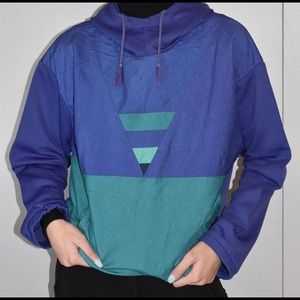 Colorful vintage wind breaker
